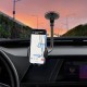 Автомобільний тримач Hoco DCA31 Plus Cool Speed windshield car holder Black